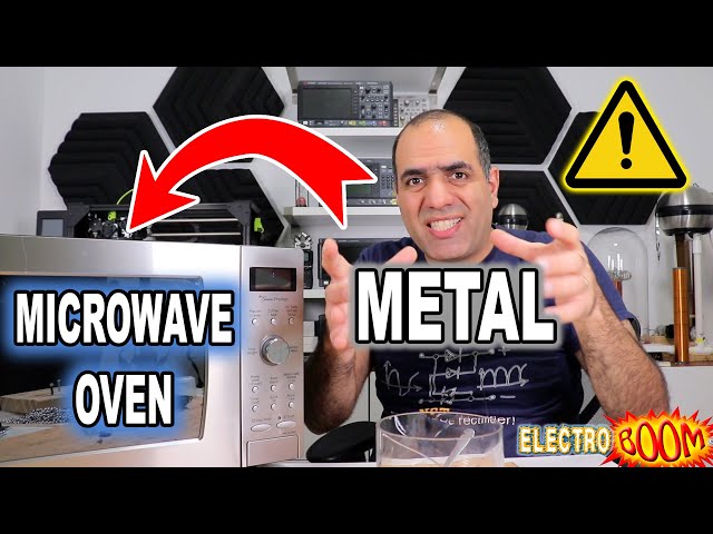 METAL in MICROWAVE Oven Is NOT That Dangerous