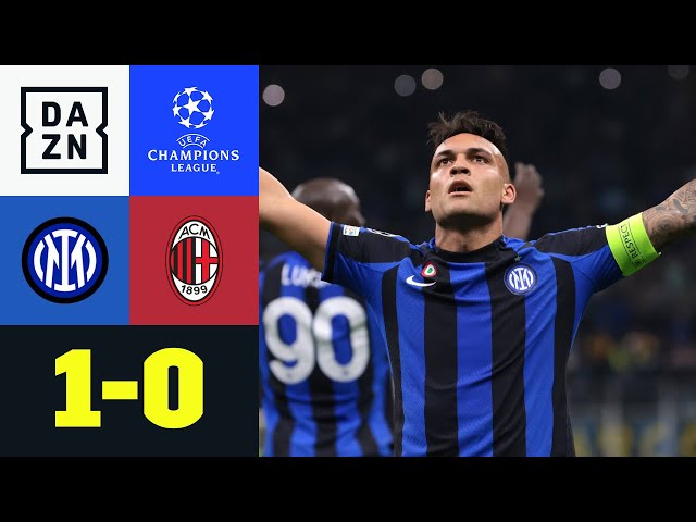 Milan Comeback bleibt aus, Inter im Finale: Inter Mailand - AC Milan | UEFA Champions League | DAZN