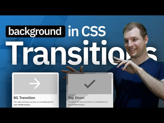 CSS Transition and Animation with background transition