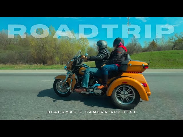 Road trip to Cambridge Ontario | Test footage of BlackMagic Camera App iPhone