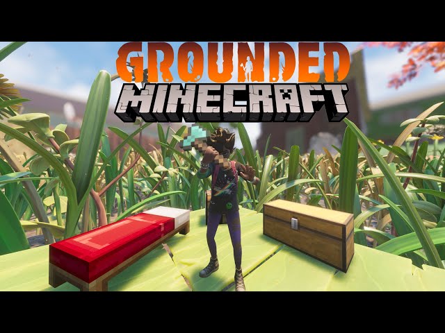Grounded x Minecraft Texture Pack - Exclusive Look