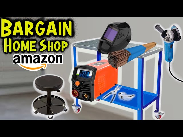 How To Build a BUDGET Home Welding Shop on Amazon