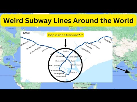 Weird Train Lines Around the World