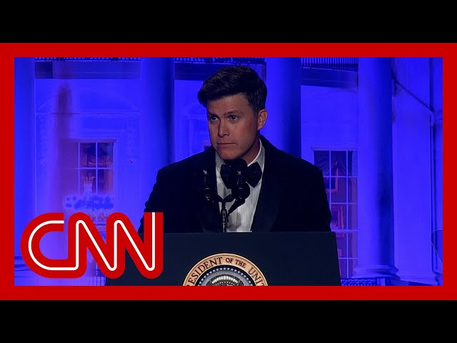 Watch Colin Jost roast Biden, Trump and others at White House Correspondents’ Dinner