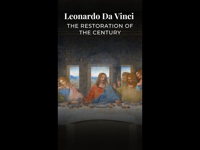 Witness Leonardo Da Vinci's mysterious work!🖌️🎨