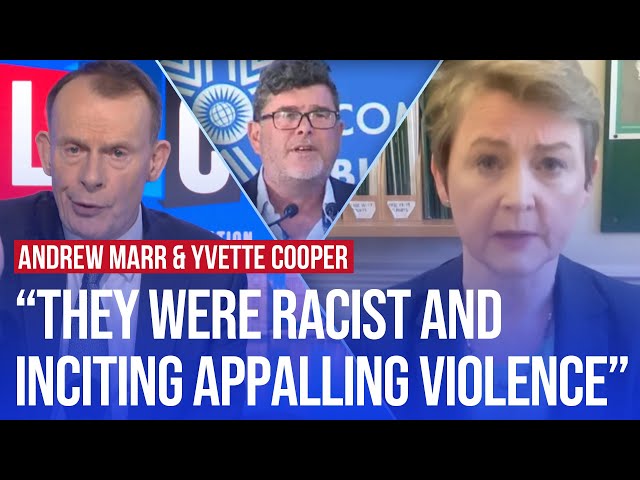Yvette Cooper refuses to label Frank Hester's comments 'extremist' | LBC