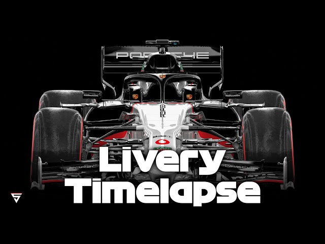 Porsche Livery Timelapse | RSS Formula Hybrid 2021