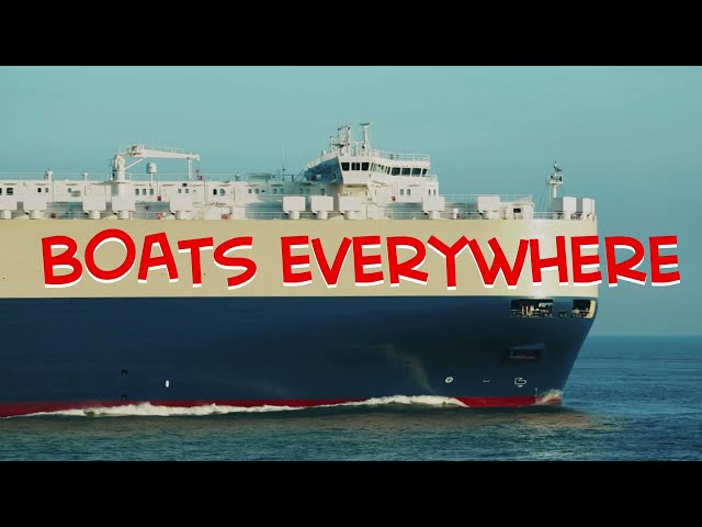 BOATS EVERYWHERE by The Brilliant Kid