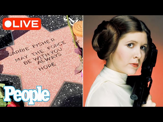 🔴 LIVE: Carrie Fisher Hollywood Walk of Fame Ceremony | PEOPLE
