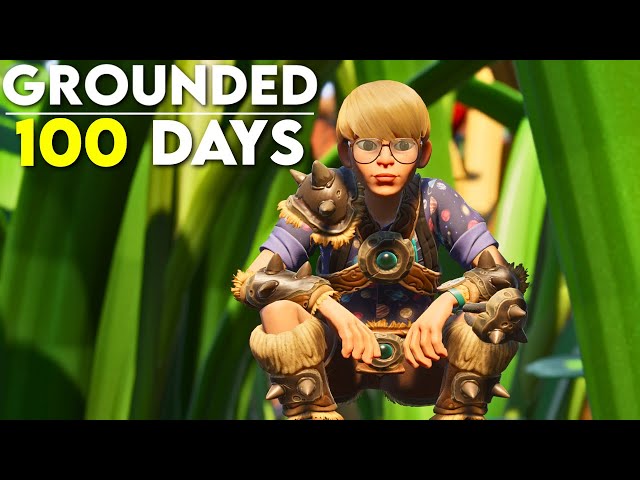 I Played 100 Days Of GROUNDED... Here's What Happened...