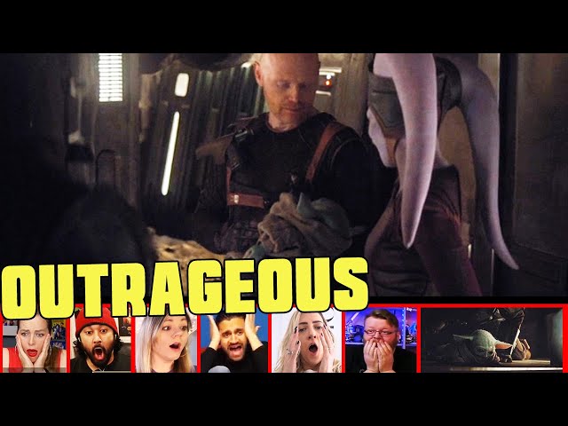 Reactors Reactions To Bill Burr DROPPING Little Baby On The Head In The Mandalorian Chapter 6