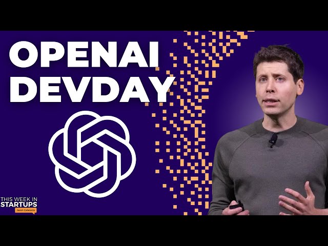 OpenAI DevDay!: demoing GPT-4 Turbo, "GPT Store" potential, and more with Sunny Madra | E1841