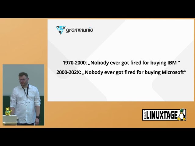 Grazer Linuxtage 2024 -  [SPONSOR] grommunio: Die Open Source Revolution bei Groupware-Lösungen