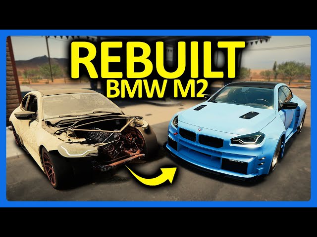 Junkyard Rebuild a Widebody BMW M2 in Car Mechanic Simulator