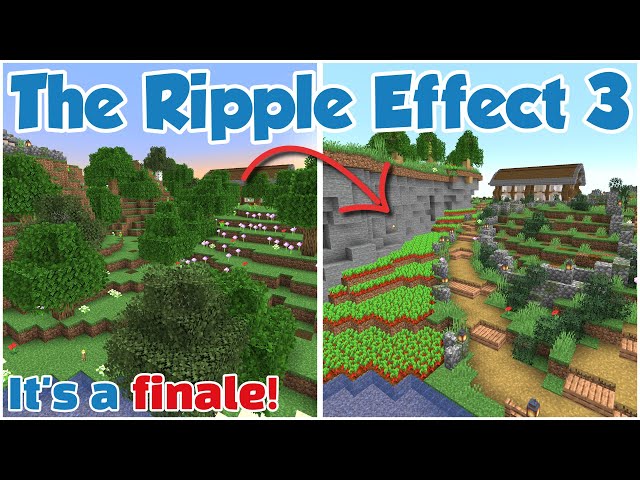 Finally, it's a farming district - Ripple Effect SMP [Minecraft 1.17 SMP Let's Play]
