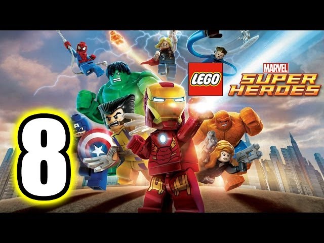LEGO Marvel Super Heroes Walkthrough PART 8 [PS3] Lets Play Gameplay TRUE-HD QUALITY
