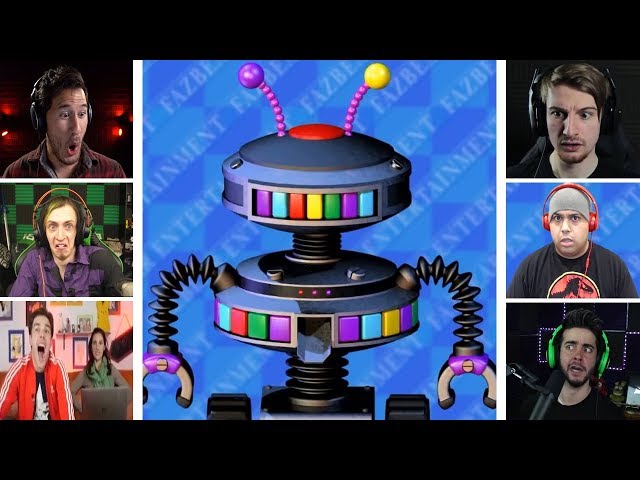 Let's Players Reaction To Playtesting Candy Cadet | Fnaf 6 (Freddy Fazbear's Pizzeria Simulator)
