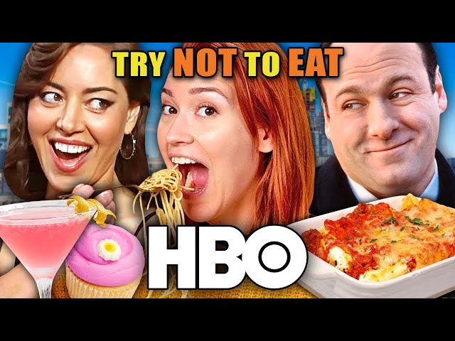 Try Not To Eat - HBO (Succession, Last of Us, The Sopranos) | People vs Food