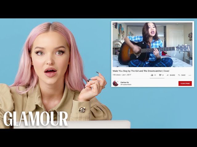 Dove Cameron Watches Fan Covers on YouTube | Glamour