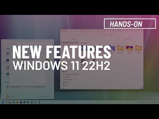 Windows 11 22H2: All new features – Ultimate review (Official)