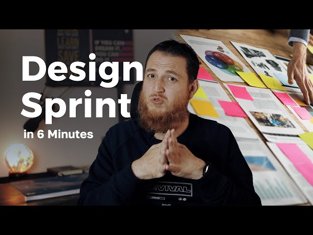 Design Sprint for Beginners - Ideas to Rapid Prototyping in 6 mins