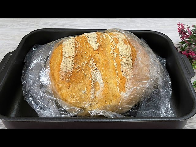 I don't buy bread anymore! The fastest bread recipe in the package. baked bread