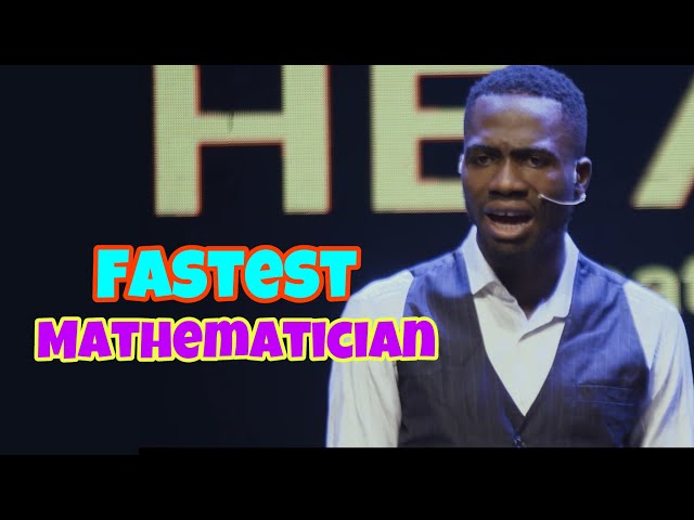 The Fastest Mathematician in the world