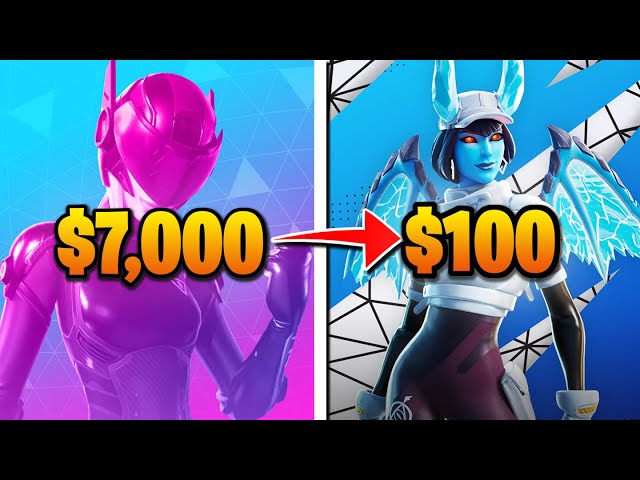 Evolution of Cash Cups in Fortnite (Chapter 1 to 4)