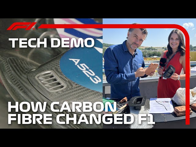 Why Is Carbon Fibre So Important In F1? Albert Fabrega's F1 TV Tech Talk Demo | Crypto.com