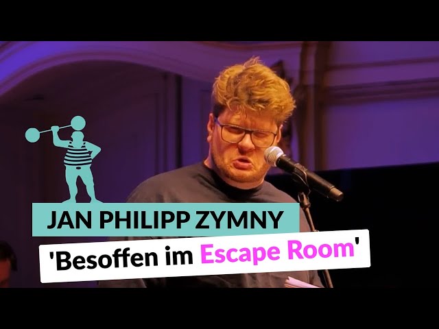 Jan Philipp Zymny - Escape Room / Die Harald Töpfer Experience | Poetry Slam TV