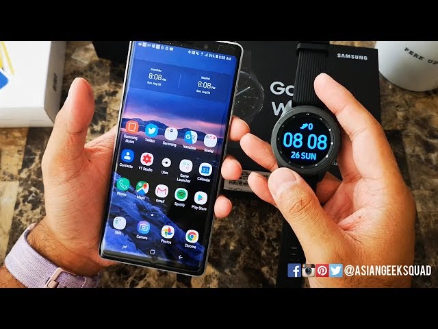 Samsung Galaxy Watch - Customize (Watch Face, Apps, Notifications, Widgets)