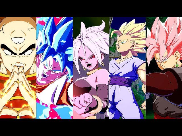 Dragon Ball FighterZ - ALL SUPERS & Variations @ 1080p (60ᶠᵖˢ) HD ✔