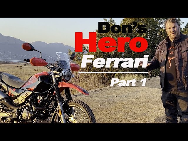 Don introduces us to his new Hero X-Pulse longterm bike