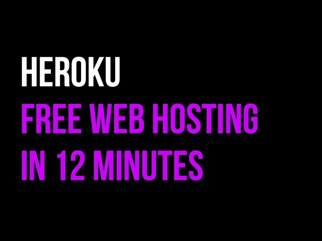 Heroku Free Web Hosting + Back-End Tutorial in 12 Minutes |  Node.js + Express | Quick Code