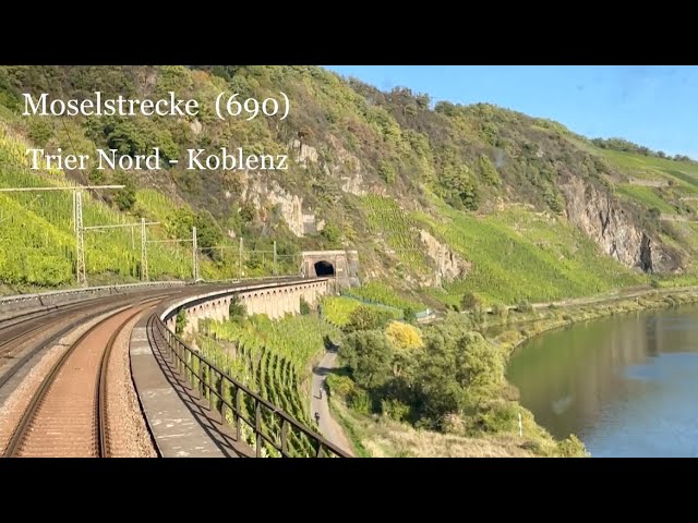 Moselstrecke von Trier Nord nach Koblenz.