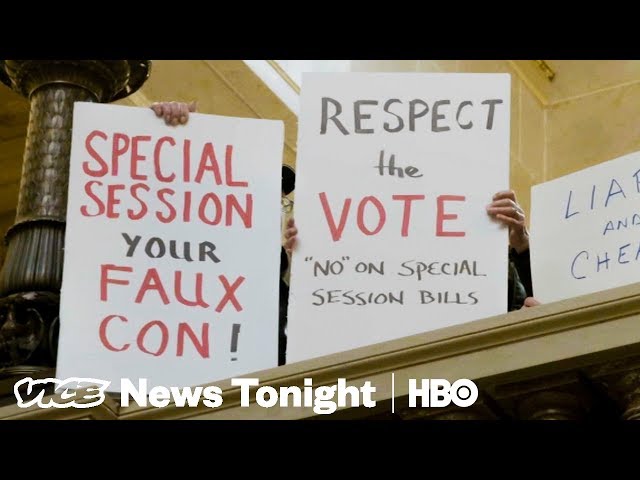 Wisconsin Republicans Are Trying To Strip Power From Newly Elected Democrats (HBO)