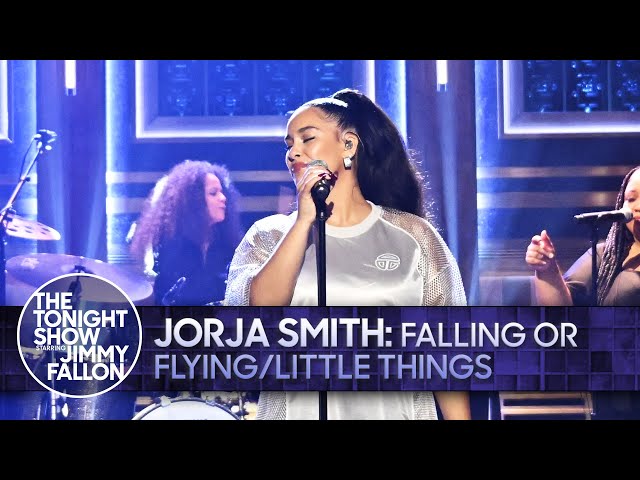 Jorja Smith: Falling or flying/Little Things | The Tonight Show Starring Jimmy Fallon