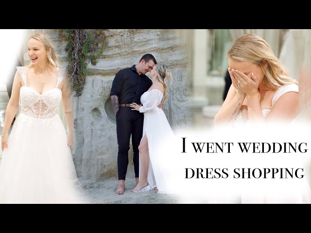 I Picked My WEDDING DRESS | Shop With Me