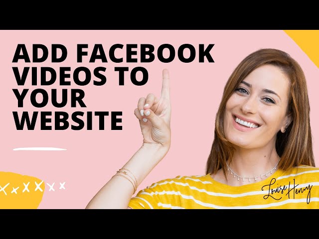 How To Add Facebook Videos/Lives To Your Website