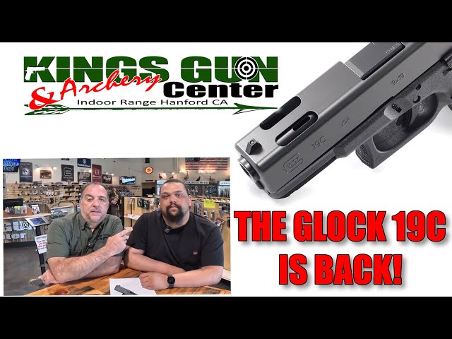 Glock 19C is reintroduced to CA.  Its a Gen 3 but..... We shoot it today!