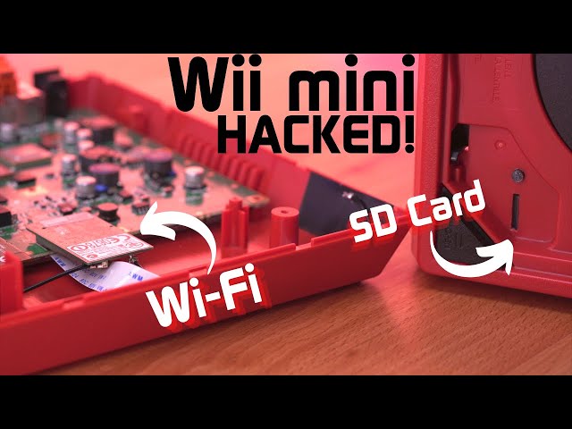 Wii Mini is a HOMEBREW BEAST After These Hacks And Mods! | WiFi + SD Card Reader + Reset Button!