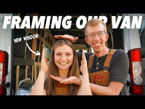 CHOOSING A LAYOUT | Framing Our Promaster & Window Install