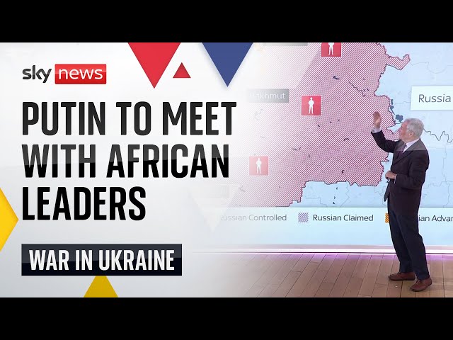Ukraine War: Putin to meet with African nations on a 'peace mission'