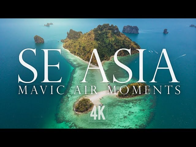 Mavic Air Drone Scenes from Southeast Asia (4K)