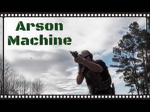 Arson Machine M-LOK Flashlight Weapon Mount (HD)