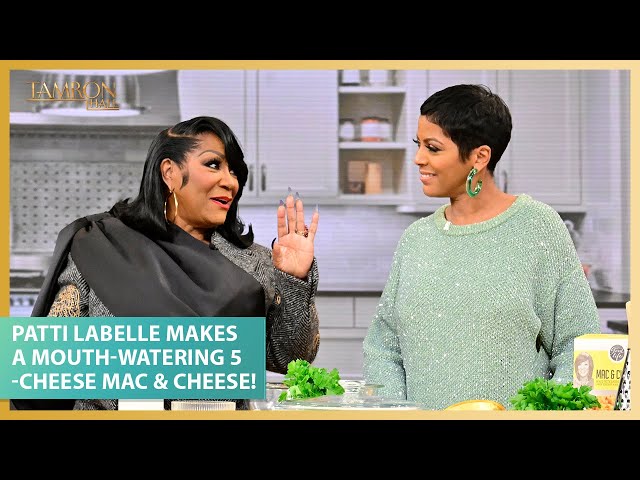 Patti LaBelle Makes a Mouth-Watering 5-Cheese Mac & Cheese!