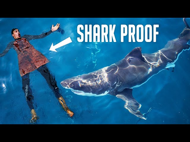 I made a Shark Proof Wetsuit!