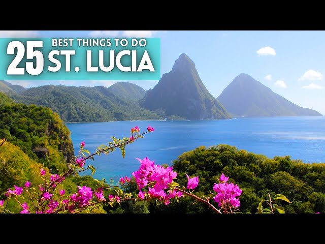 Best Things To Do in St Lucia Travel Guide 2024 4K