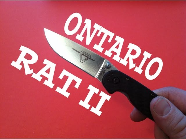 Ontario RAT-2 Knife Review