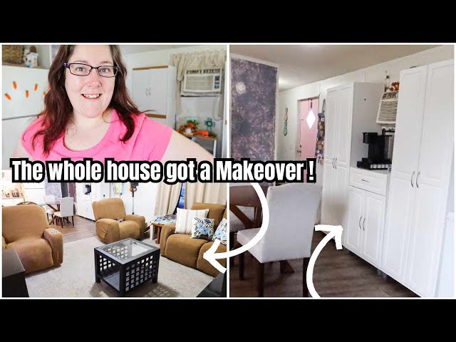 WHOLE HOUSE MAKEOVER HOME REFRESH LIVING ROOM KITCHEN BATHROOM PROJECTS 2024